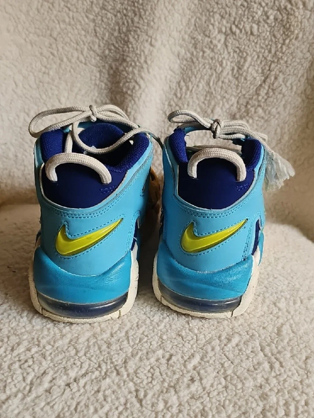 Nike Youth Royal Blue Sneakers with Teal Accent